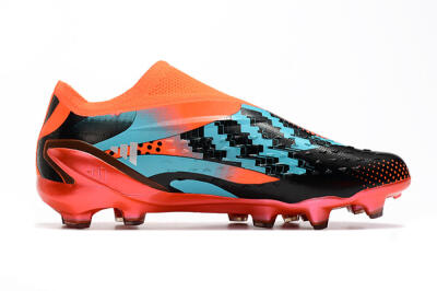 Adidas X Speedportal+ FG Low-Tops Soccer Cleats - Orange/Black