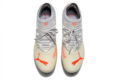 Puma Future Z 1.3 Instinct FG Low-Tops Soccer Cleats - Grey/White