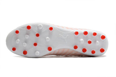 Puma Future Z 1.4 Liberty MG Low-Tops Soccer Cleats - White/Red/Black