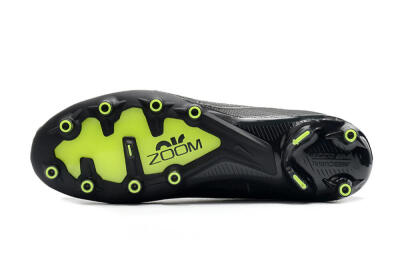 Nike Air Zoom Mercurial Superfly 9 Elite AG High-Tops Soccer Cleats - Black/Green