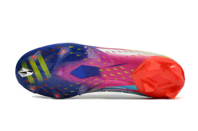 Adidas Predator FIFA World Cup Qatar 2022 Edge+ FG Low-Tops Soccer Cleats - White/Red/Blue