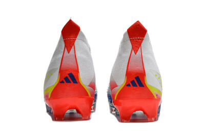 Adidas Predator FIFA World Cup Qatar 2022 Edge+ FG High-Tops Soccer Cleats - White/Red/Blue