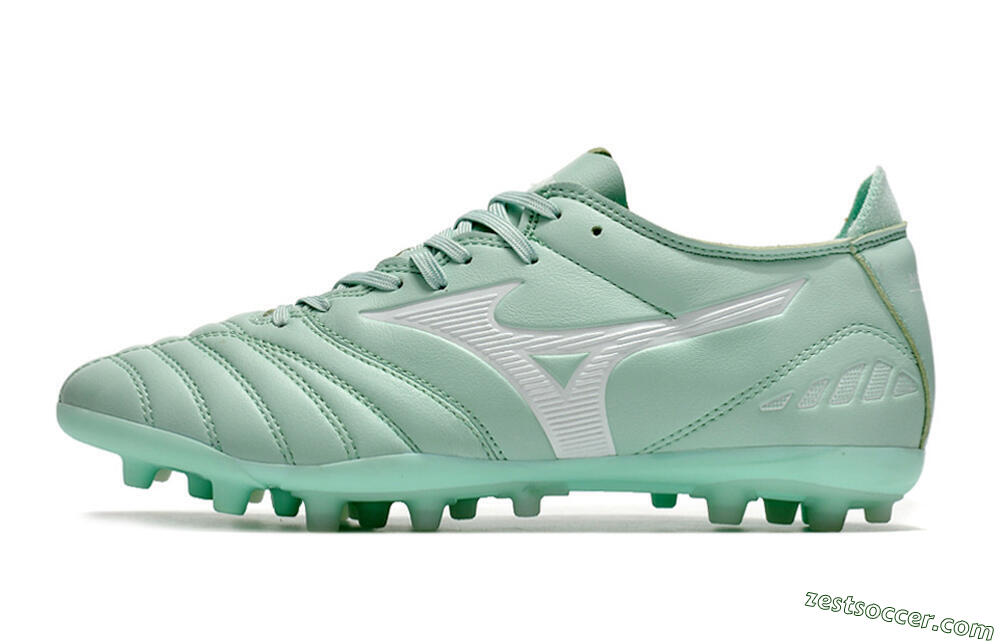 Mizuno Morelia Neo AG Low-Tops Soccer Cleats - Green 2