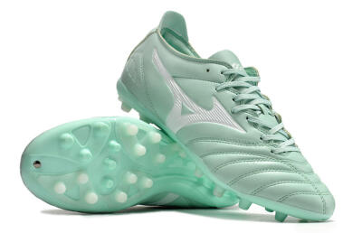 Mizuno Morelia Neo AG Low-Tops Soccer Cleats - Green