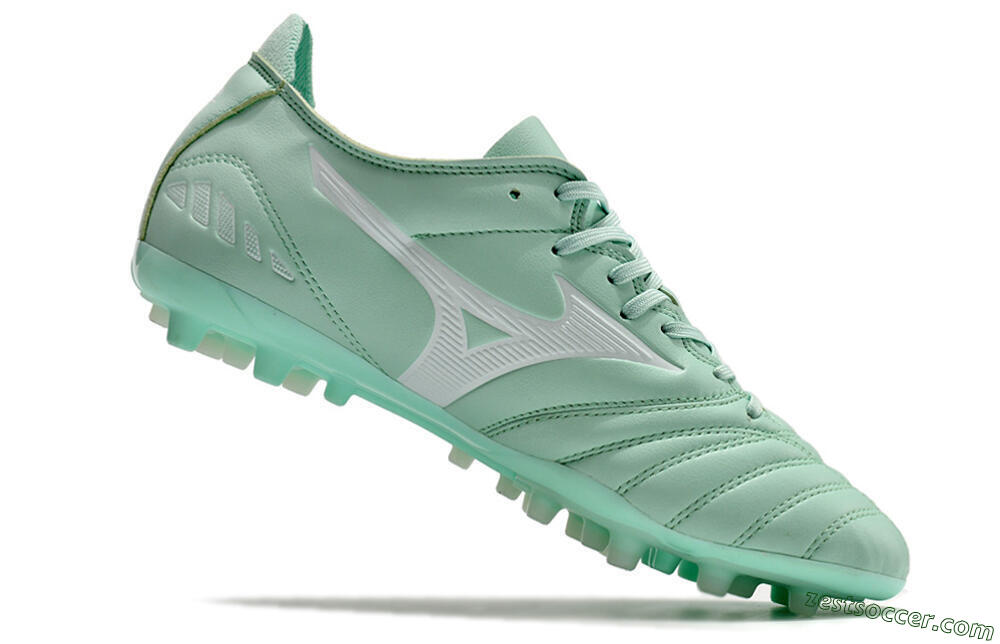 Mizuno Morelia Neo AG Low-Tops Soccer Cleats - Green 4