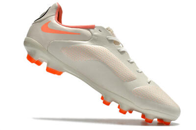 Nike Tiempo Legend 9 Elite FG Low-Tops Soccer Cleats - White/Yellow