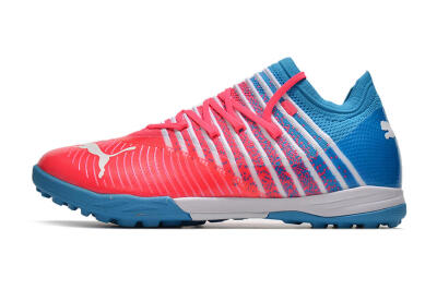Puma Future Z 1.3 Instinct TF Low-Tops Soccer Shoes - Pink/Blue/White