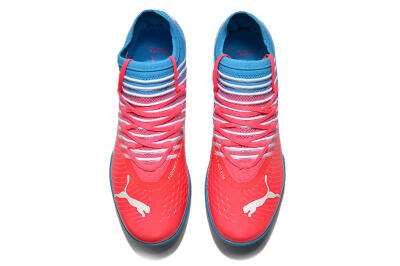 Puma Future Z 1.3 Instinct TF Low-Tops Soccer Shoes - Pink/Blue/White