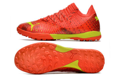 Puma Future Z 1.3 Instinct TF Low-Tops Soccer Shoes - Orange/Yellow
