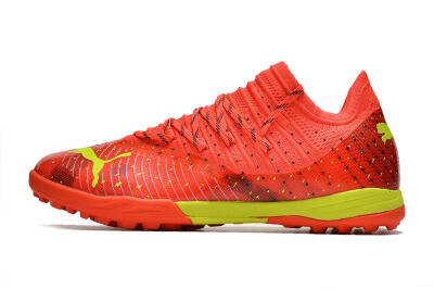 Puma Future Z 1.3 Instinct TF Low-Tops Soccer Shoes - Orange/Yellow