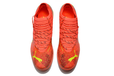Puma Future Z 1.3 Instinct TF Low-Tops Soccer Shoes - Orange/Yellow