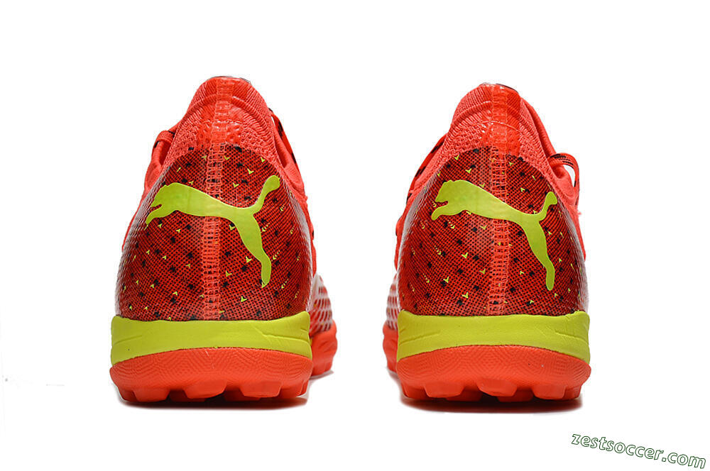 Puma Future Z 1.3 Instinct TF Low-Tops Soccer Shoes - Orange/Yellow 5