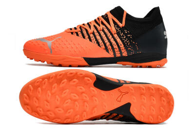 Puma Future Z 1.3 Teazer TF Low-Tops Soccer Shoes - Orange/Black