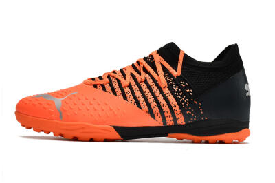 Puma Future Z 1.3 Teazer TF Low-Tops Soccer Shoes - Orange/Black