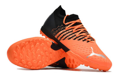 Puma Future Z 1.3 Teazer TF Low-Tops Soccer Shoes - Orange/Black