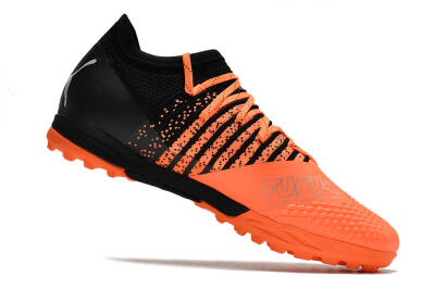 Puma Future Z 1.3 Teazer TF Low-Tops Soccer Shoes - Orange/Black