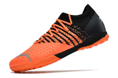 Puma Future Z 1.3 Teazer TF Low-Tops Soccer Shoes - Orange/Black