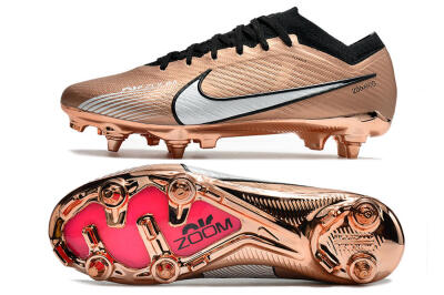 Nike Zoom Mercurial Vapor 15 Elite SG Low-Tops Soccer Cleats - Gold/White