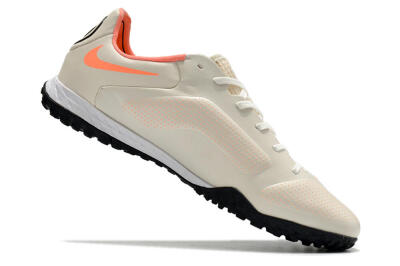 Nike Tiempo Legend 9 Pro TF Low-Tops Soccer Shoes - White/Yellow