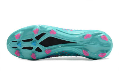 Adidas x Speedportal.1 2022 World Cup Boots FG Low-Tops Soccer Cleats - Blue/Green/Red