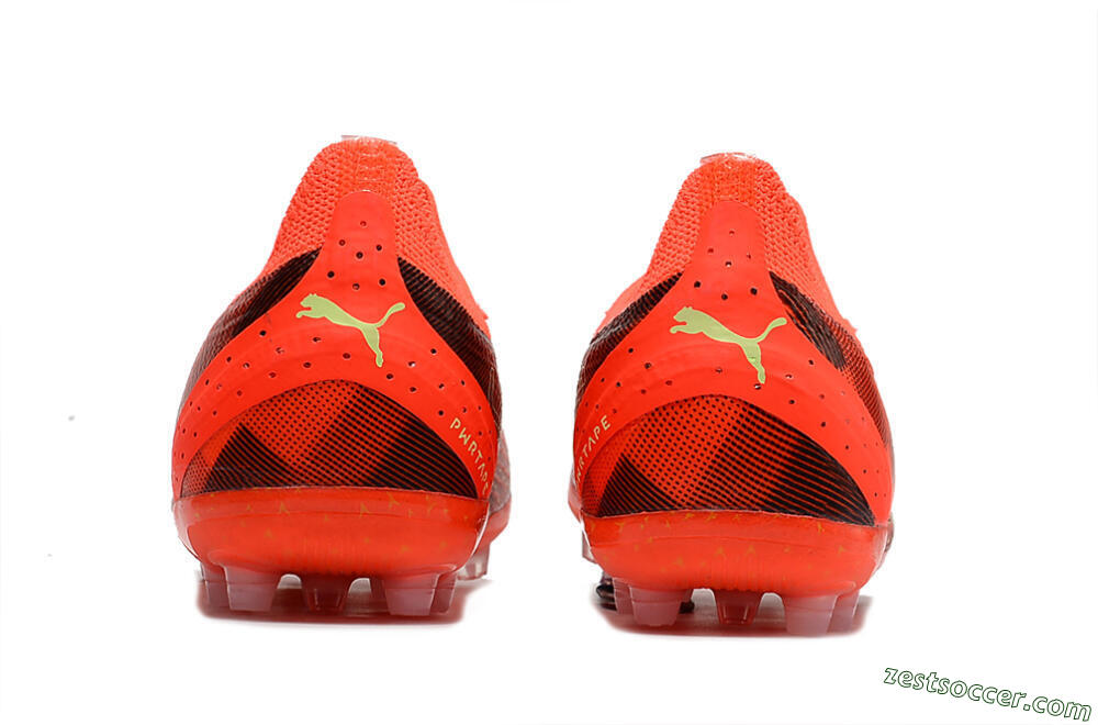 Puma Ultra Ultimate MG Low-Tops Soccer Cleats - Red/Yellow 6