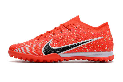 Nike Air Zoom Mercurial Vapor 15 Elidte TF Low-Tops Soccer Shoes - Red/Black/White