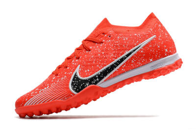 Nike Air Zoom Mercurial Vapor 15 Elidte TF Low-Tops Soccer Shoes - Red/Black/White