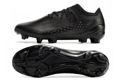 Adidas X Speedportal .1 2022 World Cup Boots FG Low-Tops Soccer Cleats - Black/Black