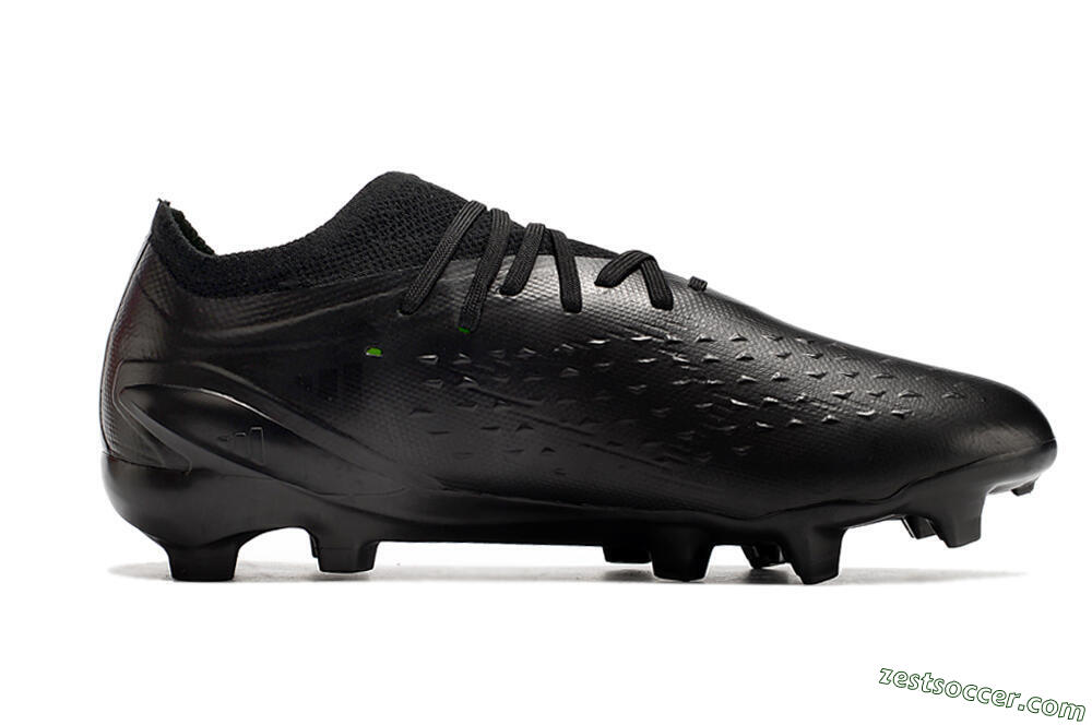 Adidas X Speedportal .1 2022 World Cup Boots FG Low-Tops Soccer Cleats - Black/Black 4