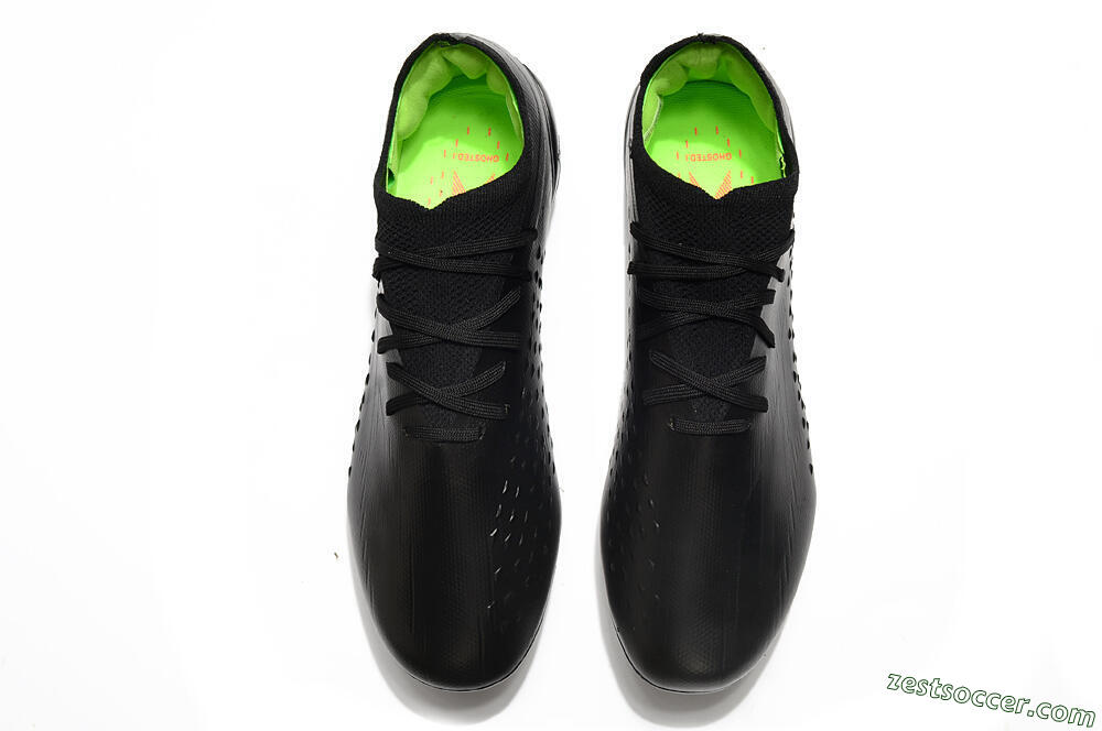 Adidas X Speedportal .1 2022 World Cup Boots FG Low-Tops Soccer Cleats - Black/Black 5