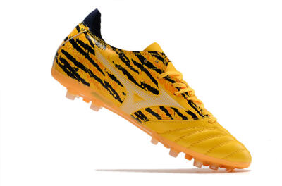 Mizuno Morelia Neo AG Low-Tops Soccer Cleats - Yellow/Black