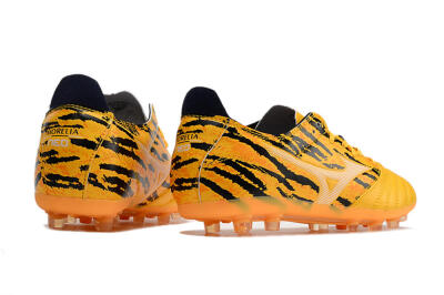 Mizuno Morelia Neo AG Low-Tops Soccer Cleats - Yellow/Black