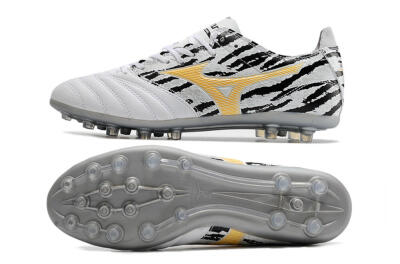 Mizuno Morelia Neo AG Low-Tops Soccer Cleats - White/Black