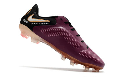 Nike Tiempo Legend 9 Elite FG Low-Tops Soccer Cleats - Red/Black/White