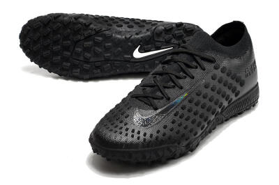 Nike Phantom Ultra Venom TF Low-Tops Soccer Shoes - Black/White