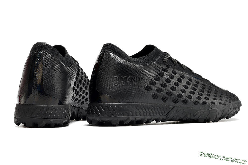Nike Phantom Ultra Venom TF Low-Tops Soccer Shoes - Black/White 6