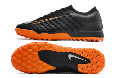 Nike Phantom Ultra Venom TF Low-Tops Soccer Shoes - Black/Orange