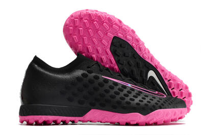 Nike Phantom Ultra Venom TF Low-Tops Soccer Shoes - Black/Pink