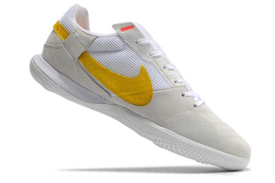 Nike Streetgato IC Low-Tops Soccer Shoes - Grey/White/Yellow