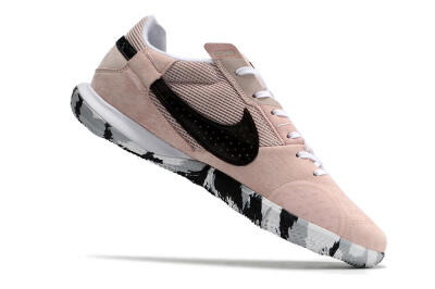 Nike Streetgato IC Low-Tops Soccer Shoes - Pink/Black/White
