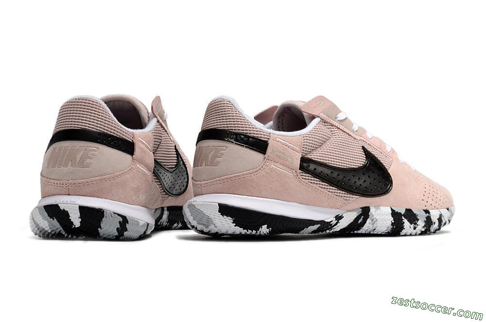 Nike Streetgato IC Low-Tops Soccer Shoes - Pink/Black/White 6