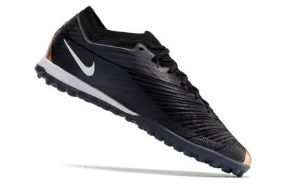 Nike Air Zoom Mercurial Vapor 15 Elite TF Low-Tops Soccer Shoes - Black/White