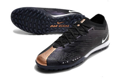 Nike Air Zoom Mercurial Vapor 15 Elite TF Low-Tops Soccer Shoes - Black/White