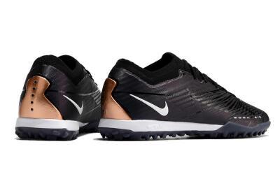 Nike Air Zoom Mercurial Vapor 15 Elite TF Low-Tops Soccer Shoes - Black/White