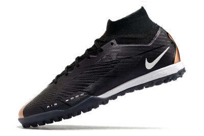 Nike Air Zoom Mercurial Superfly 9 Elite TF High-Tops Soccer Shoes - Black/White