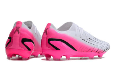Adidas X Speedportal.1 FG Low-Tops Soccer Cleats - White/Pink/Black