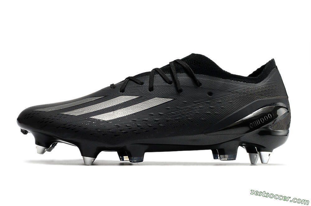 Adidas X Speedportal.1 SG Low-Tops Soccer Cleats - Black/Grey 2