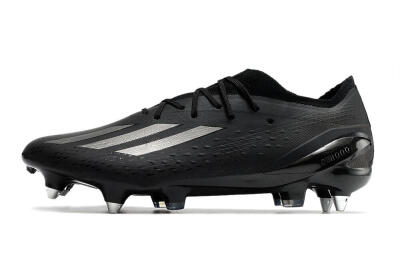 Adidas X Speedportal.1 SG Low-Tops Soccer Cleats - Black/Grey