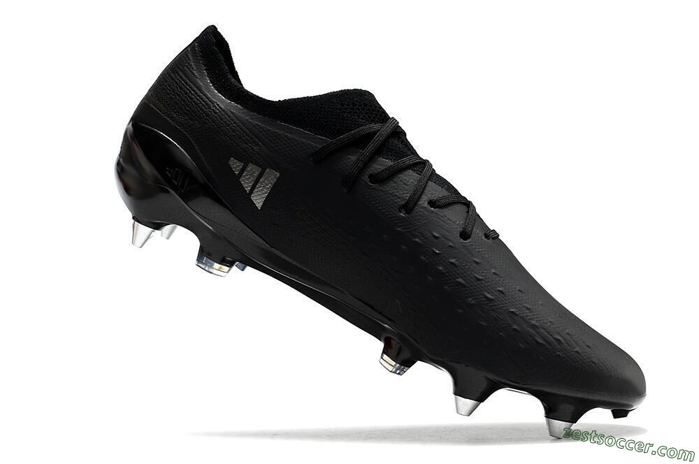 Adidas X Speedportal.1 SG Low-Tops Soccer Cleats - Black/Grey 4