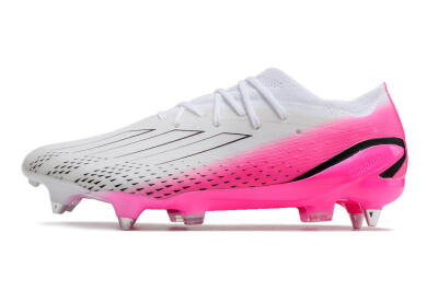 Adidas X Speedportal.1 SG Low-Tops Soccer Cleats - White/Pink/Black
